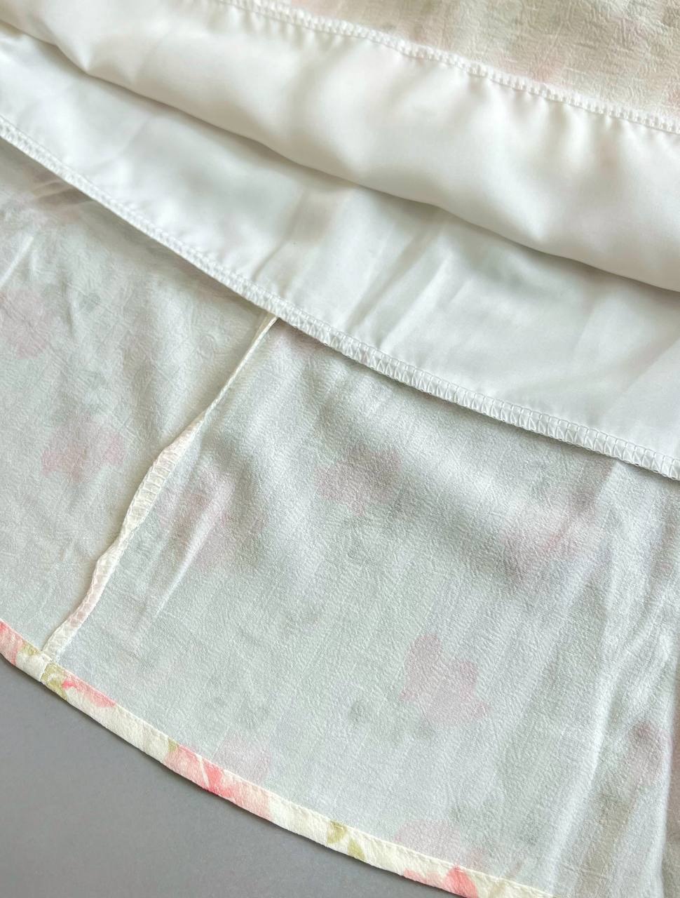 پیراهن گلگلی کمرکش کد 3742