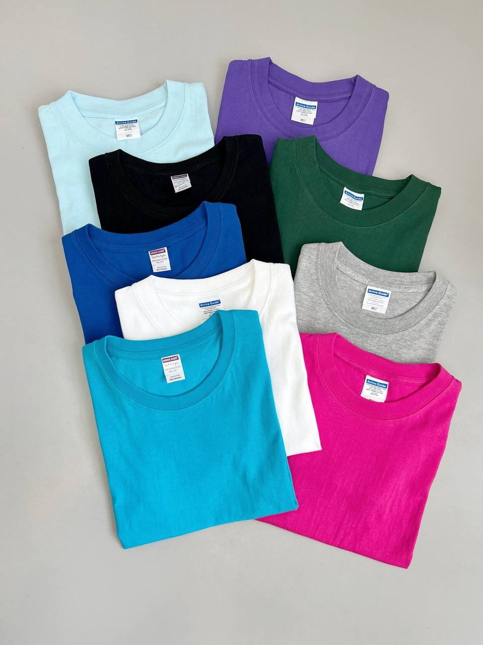 تیشرت نخ و پنبه رنگی کد 3747