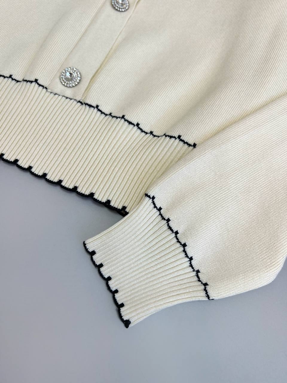 پلیور بافت دو یقه کد 3749