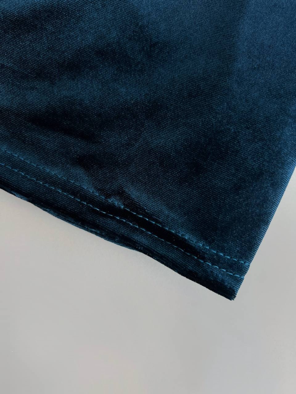 تاپ یقه افتاده مخمل پاییزه کد 3751