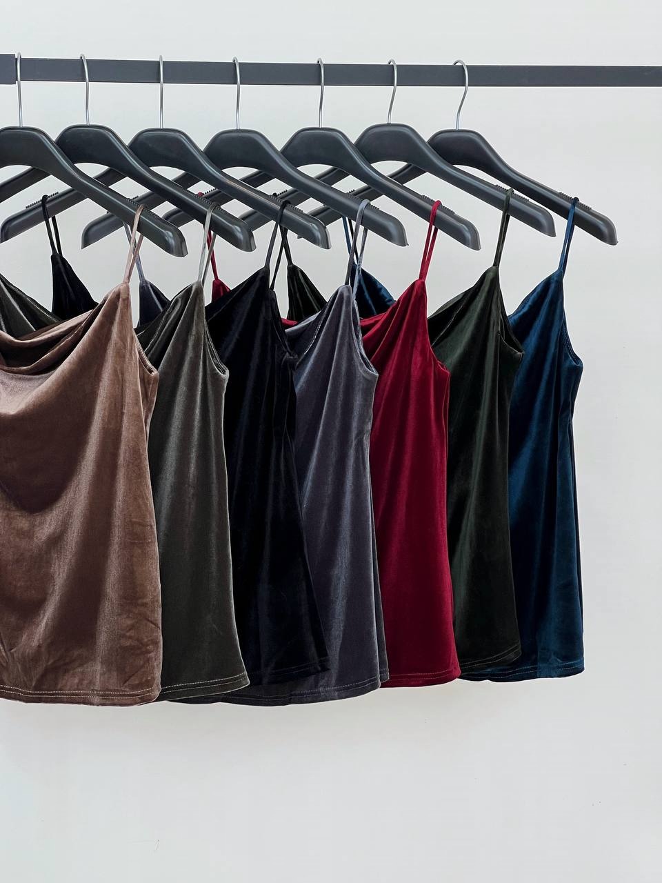 تاپ یقه افتاده مخمل پاییزه کد 3751