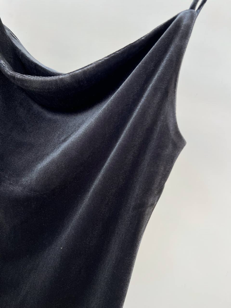 تاپ یقه افتاده مخمل پاییزه کد 3751