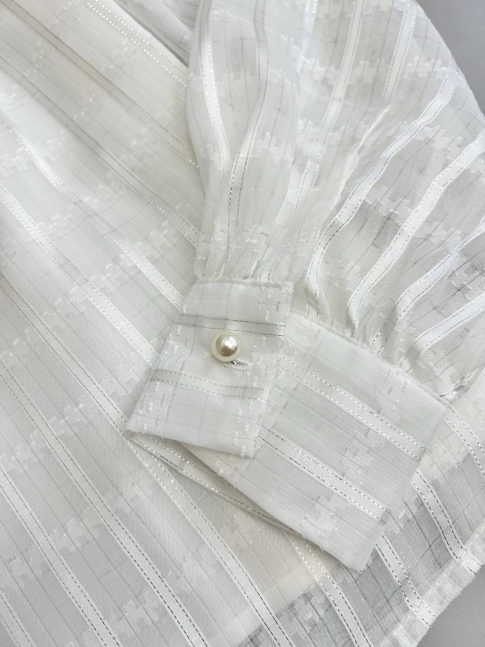 شومیز حریر لمه دار کد 3758