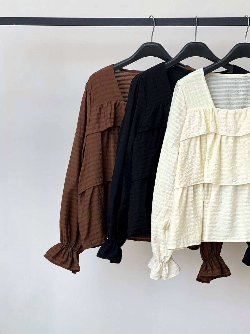 شومیز سه چین کد 3761