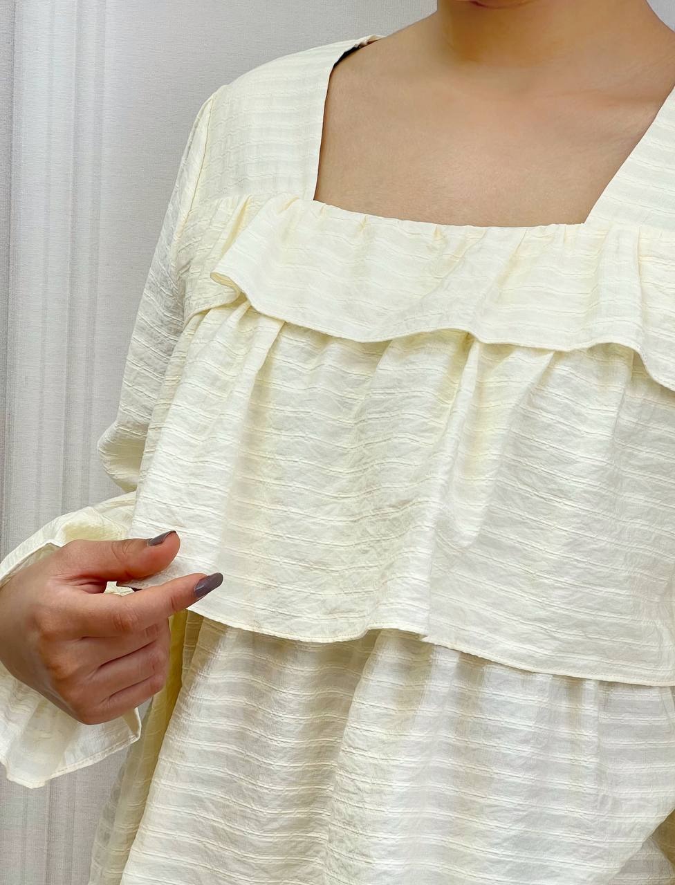 شومیز سه چین کد 3761