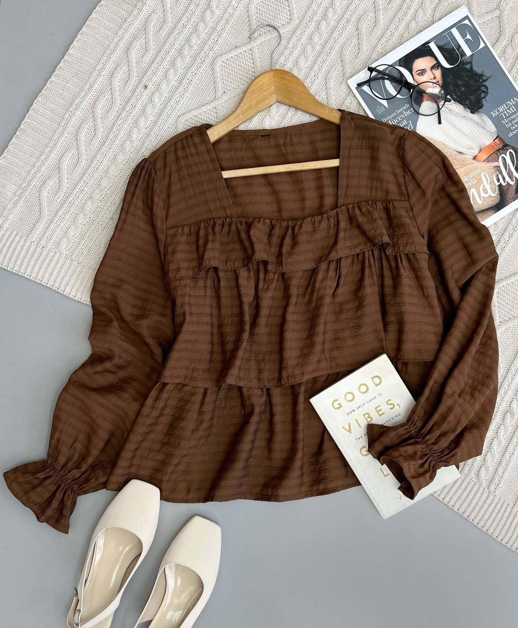 شومیز سه چین کد 3761