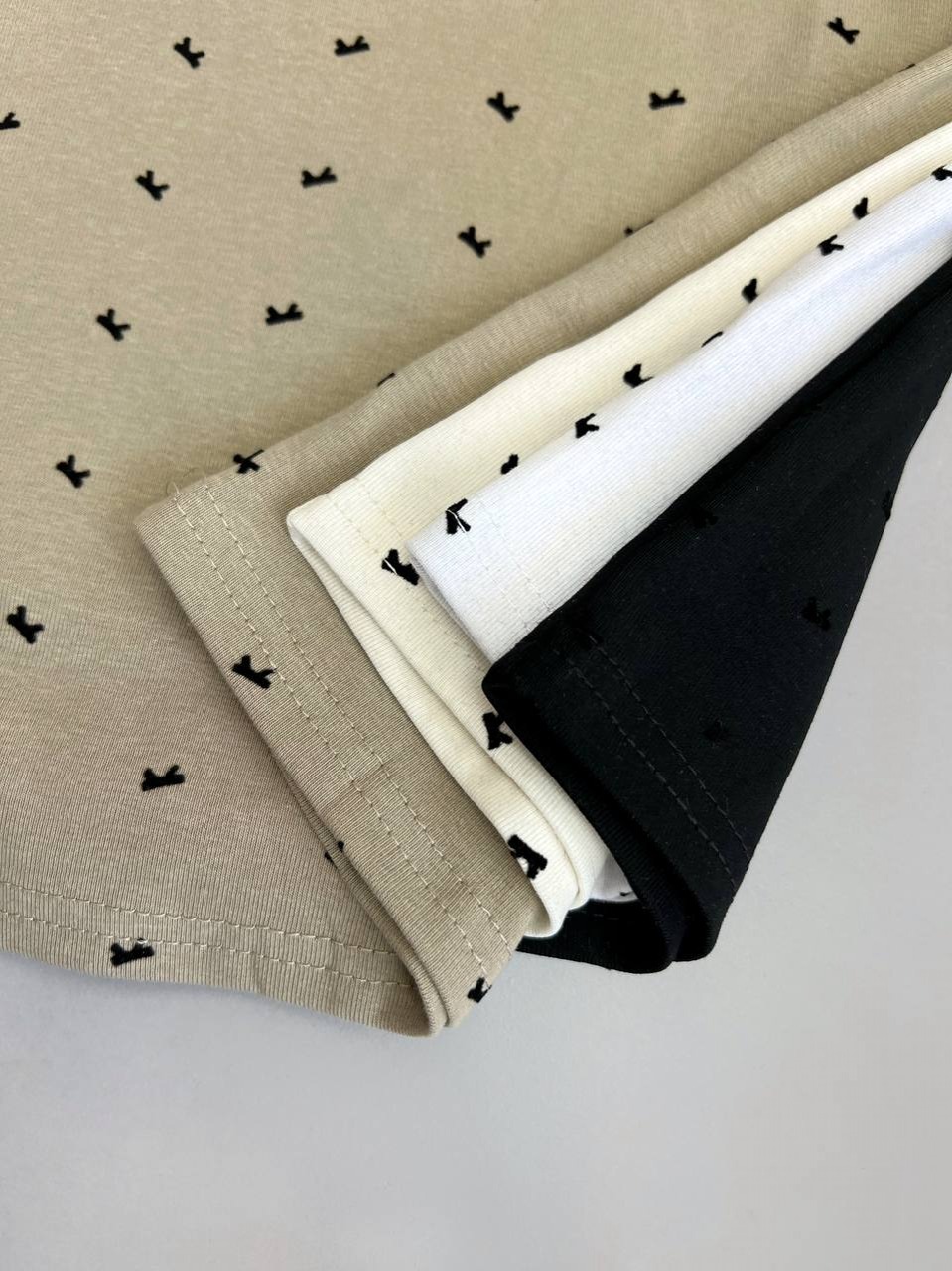 تیشرت پاپیون مخملی گل برجسته کد 3767