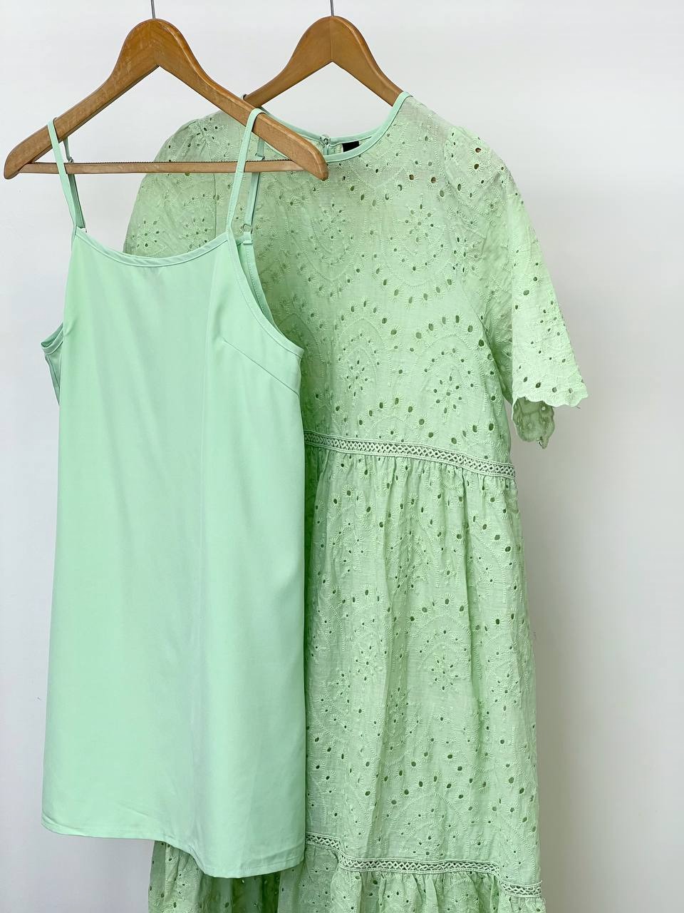 پیراهن خامه دوزی بهمراه تاپ بلند کد 3770