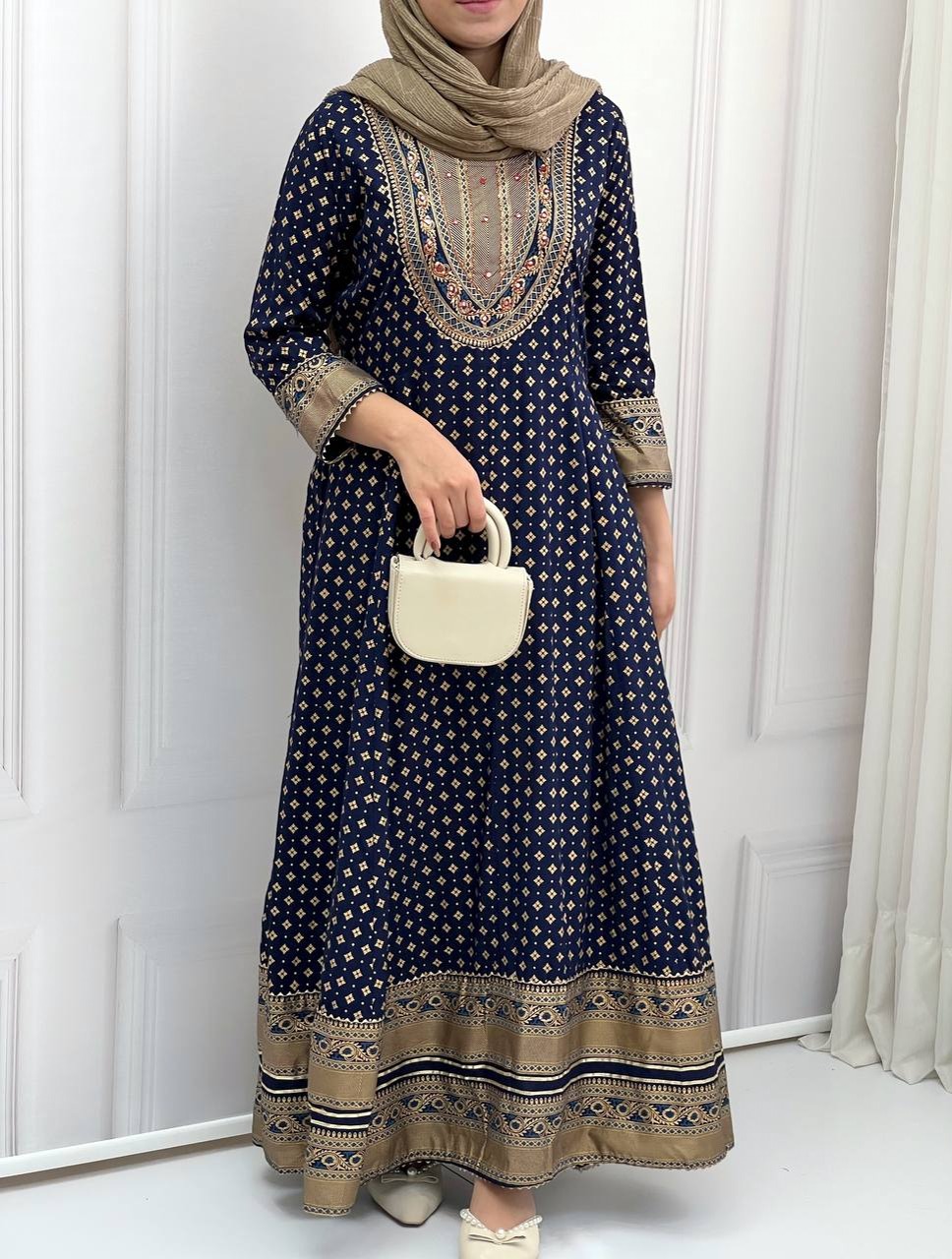 پیراهن نخ هندی کد 3772