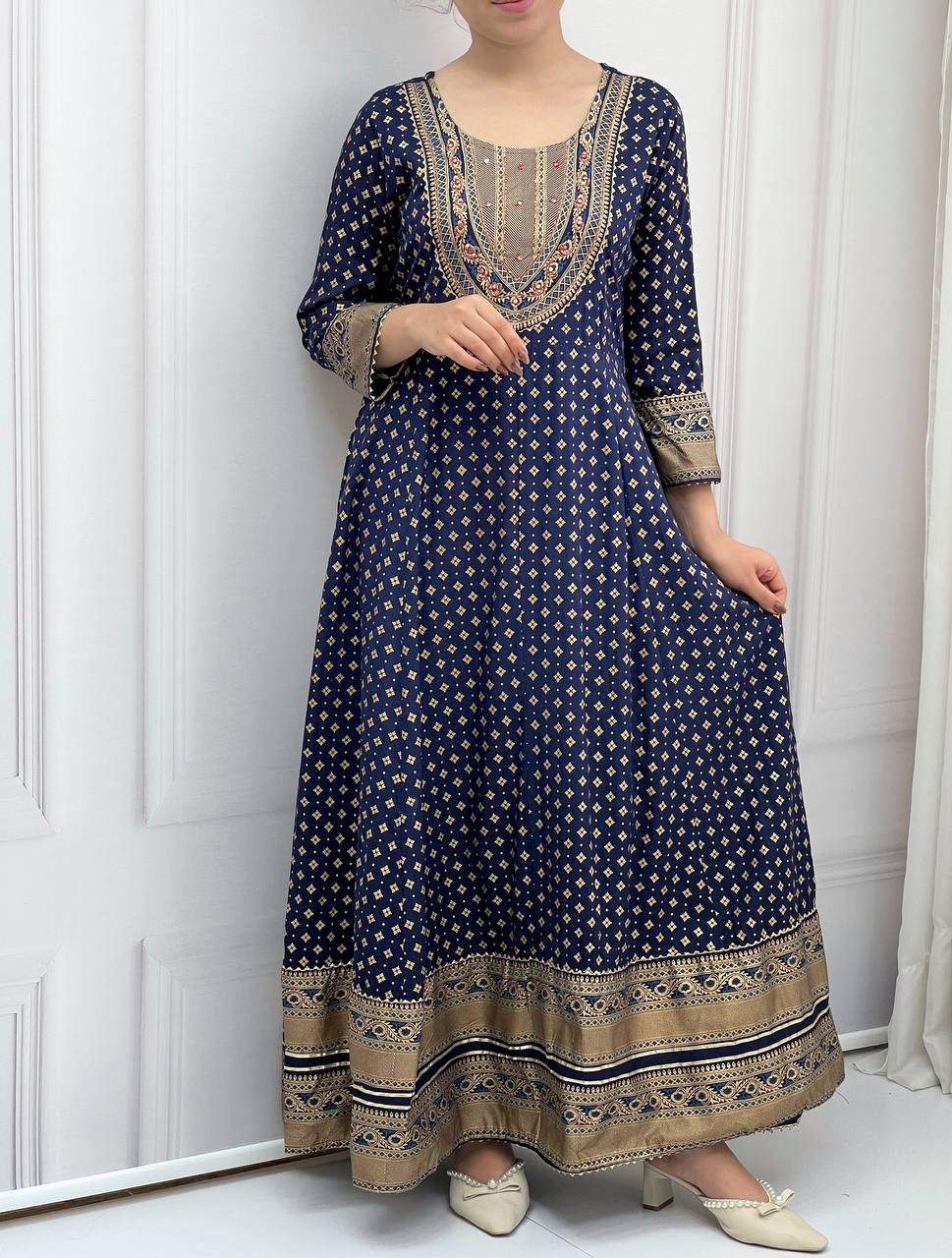 پیراهن نخ هندی کد 3772