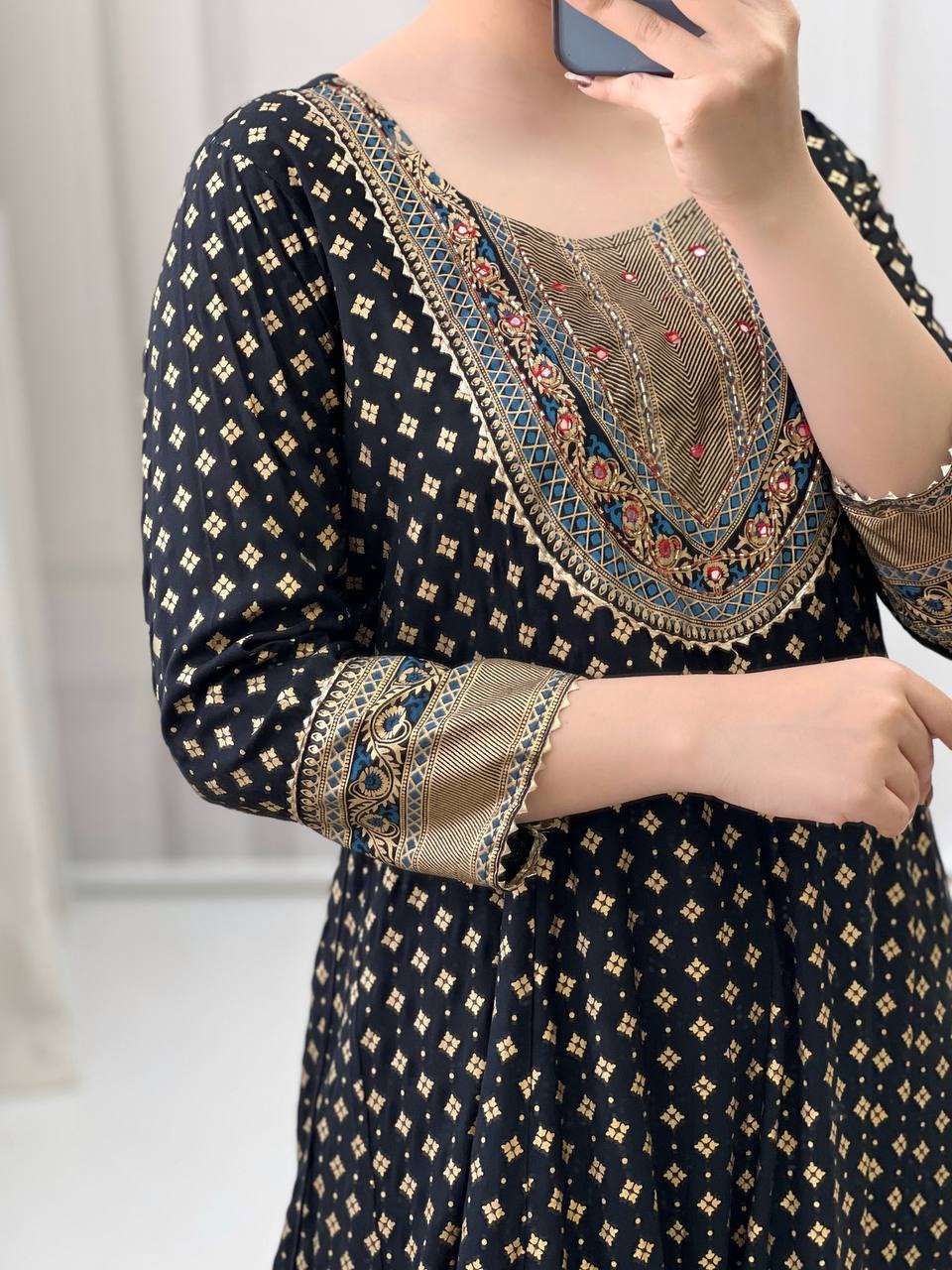 پیراهن نخ هندی کد 3772