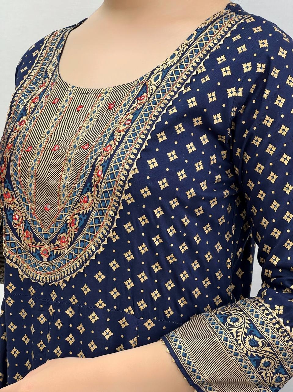 پیراهن نخ هندی کد 3772