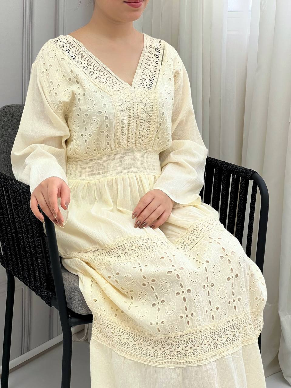 پیراهن خامه دوزی هندی کد 3780