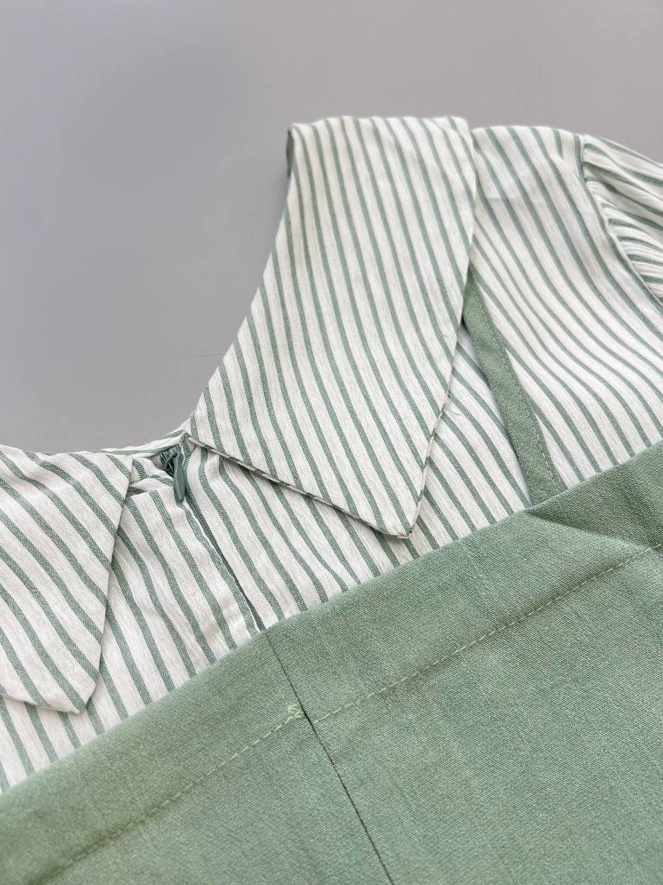 پیراهن کرپ نخ کمر گتر بلند کد 3781