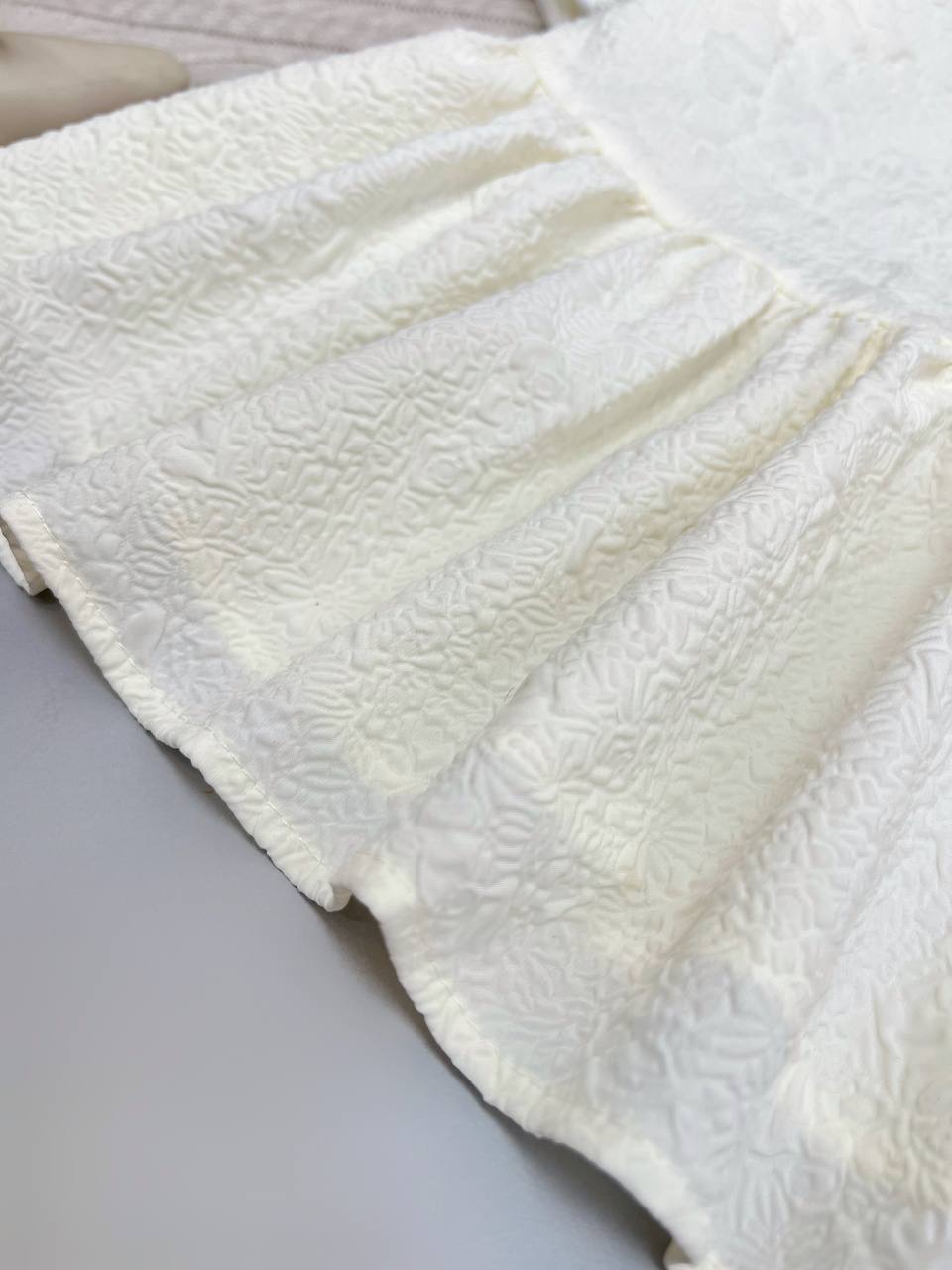 شومیز ژاکارد پشت پاپیون کد 3785