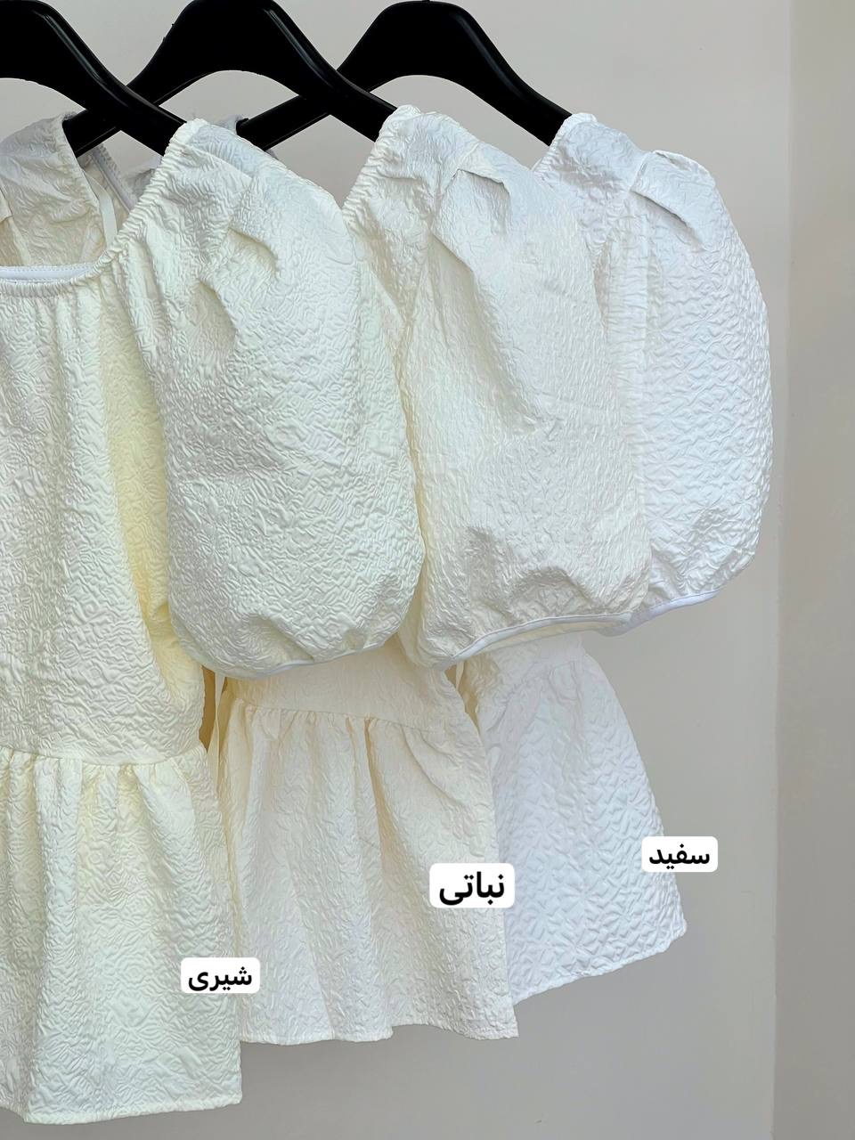 شومیز ژاکارد پشت پاپیون کد 3785