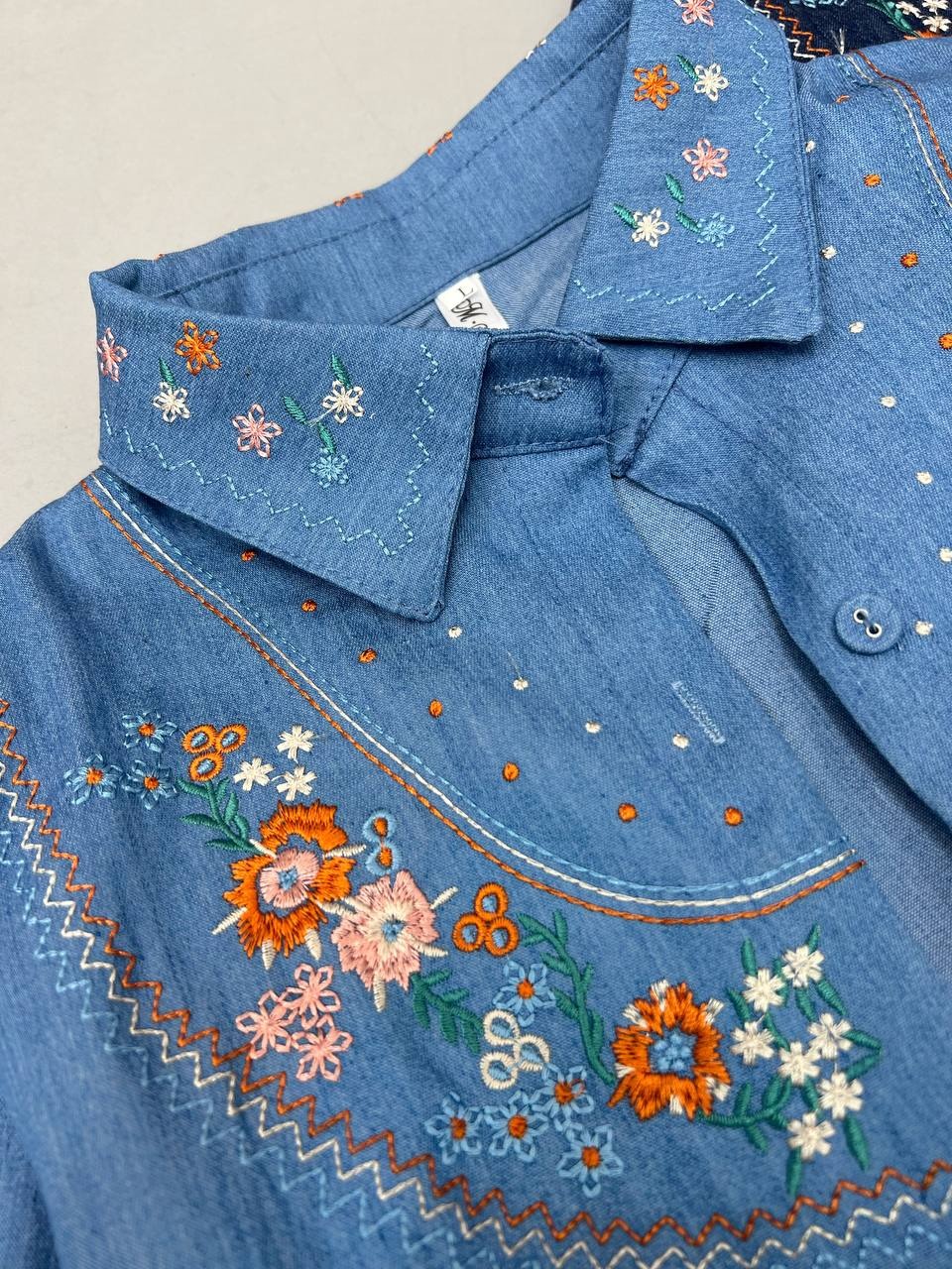 مانتو جین کاغذی مدل 4 کد 3789