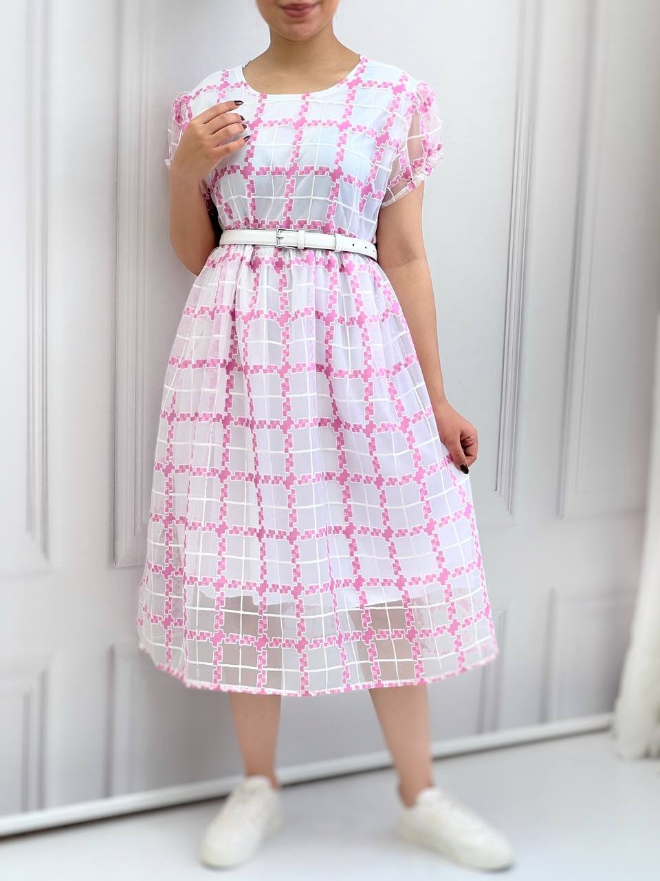 پیراهن ارگنزا سه رنگ کد 3797