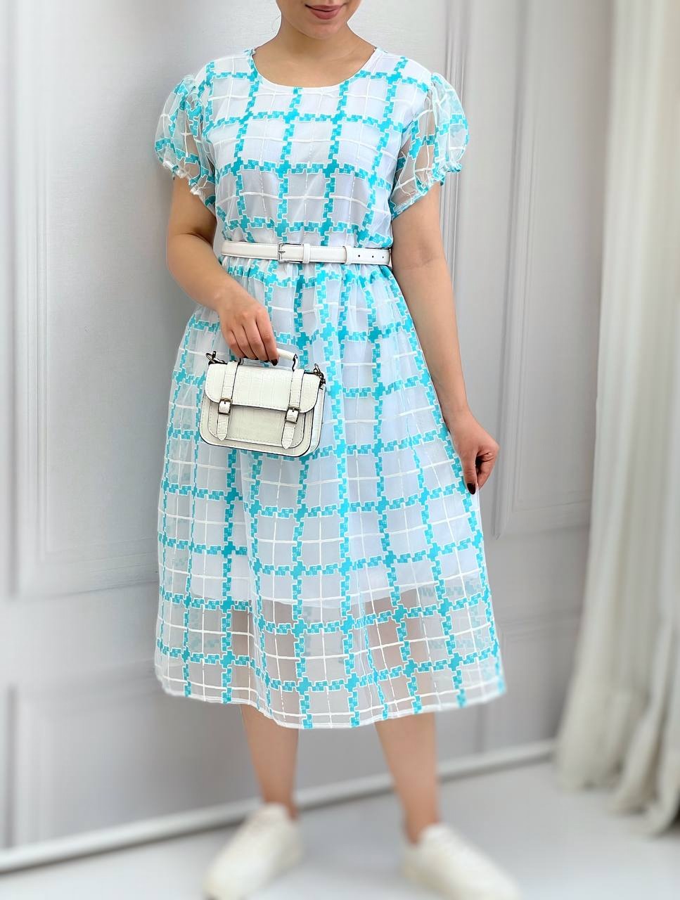 پیراهن ارگنزا سه رنگ کد 3797