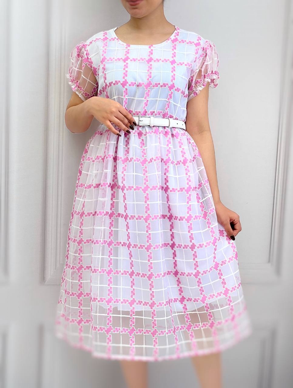 پیراهن ارگنزا سه رنگ کد 3797