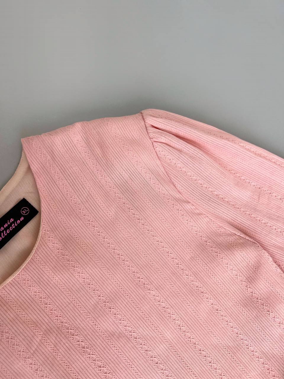 پیراهن بلند گل برجسته کد 3798