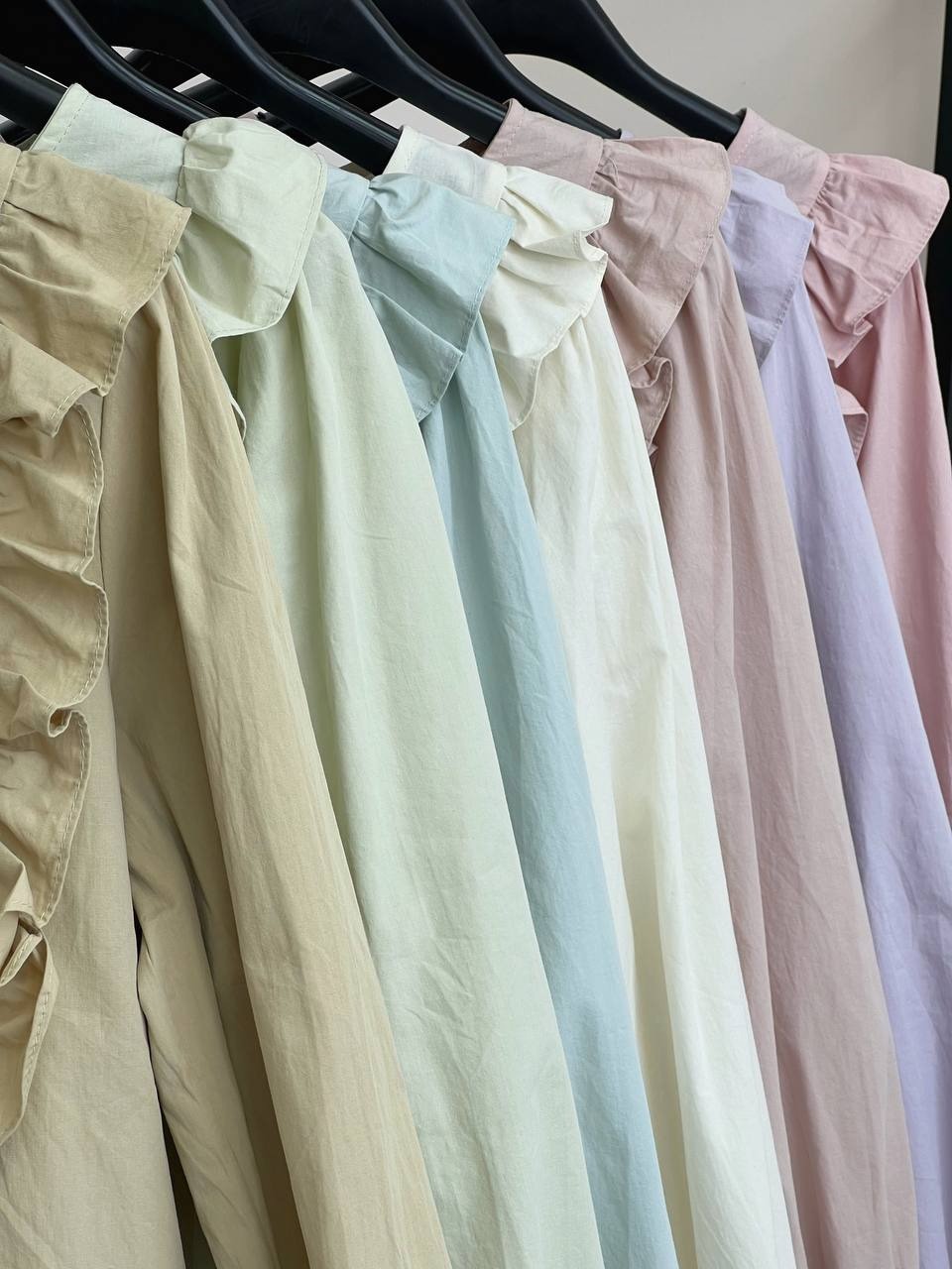 شومیز سرشانه چین عروسکی کد 3799