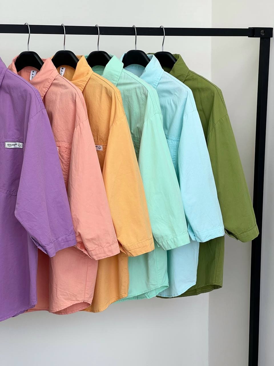 شومیز کتان نخ رنگی کد 3801