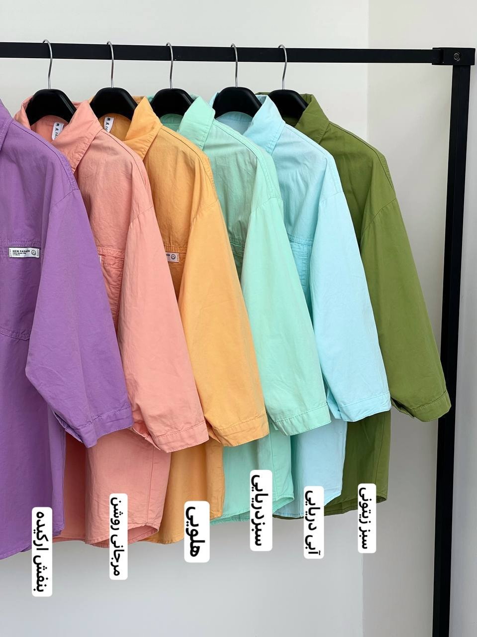 شومیز کتان نخ رنگی کد 3801