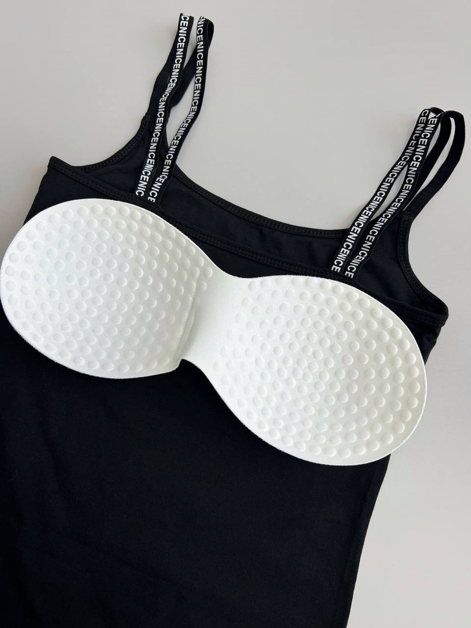 تاپ کاپ دار سفید،مشکی کد 3802