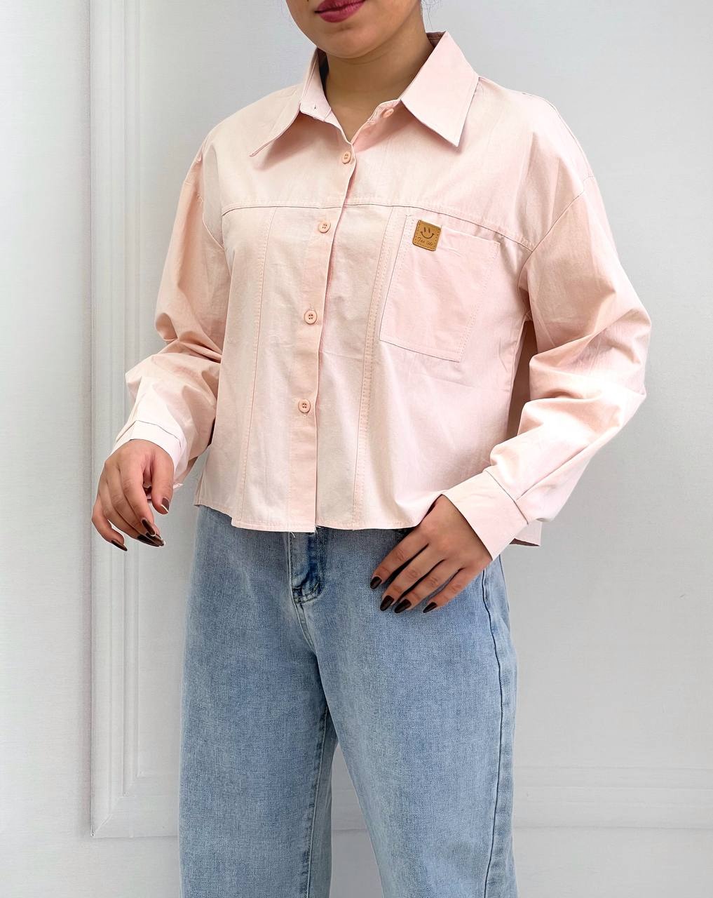 کت کتان کوتاه رنگی کد 3805