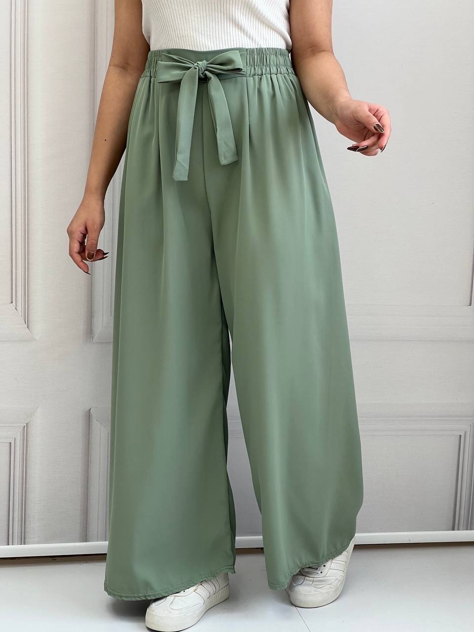 شلوار کرپ گاواردین دامنی کد 3808