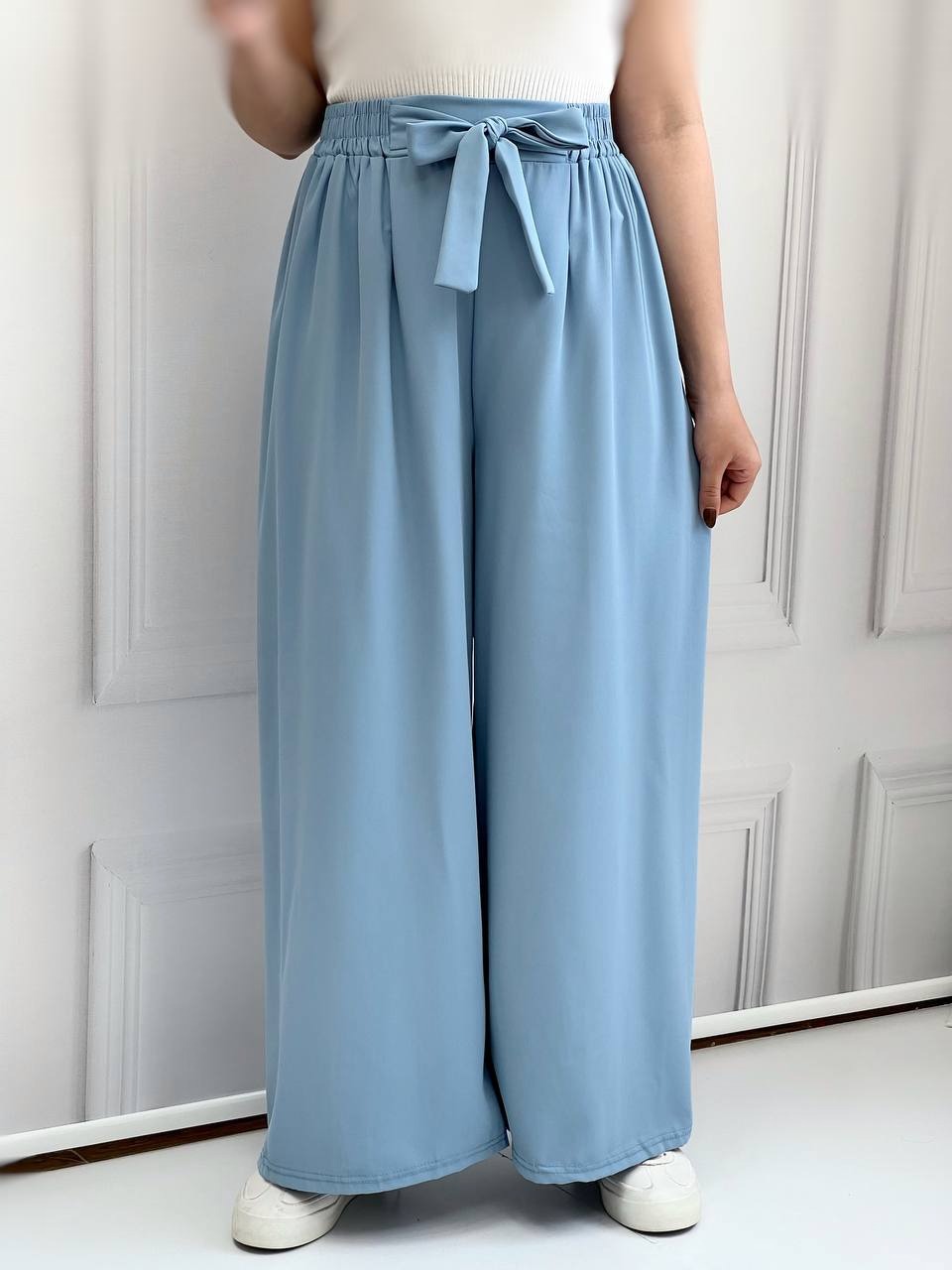 شلوار کرپ گاواردین دامنی کد 3808