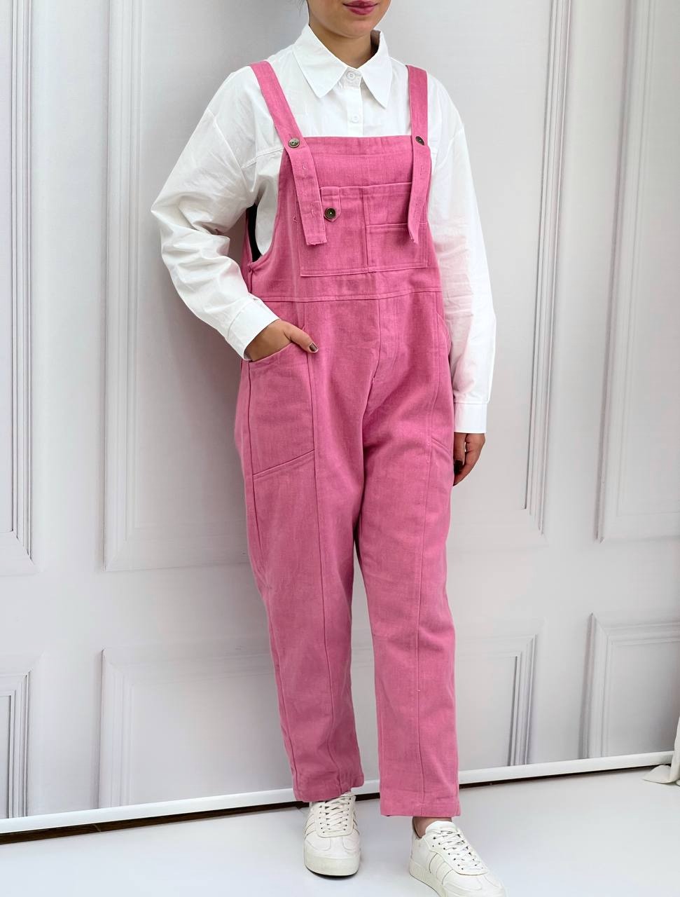 بیلر کتان رنگی مدل 2 کد 3811