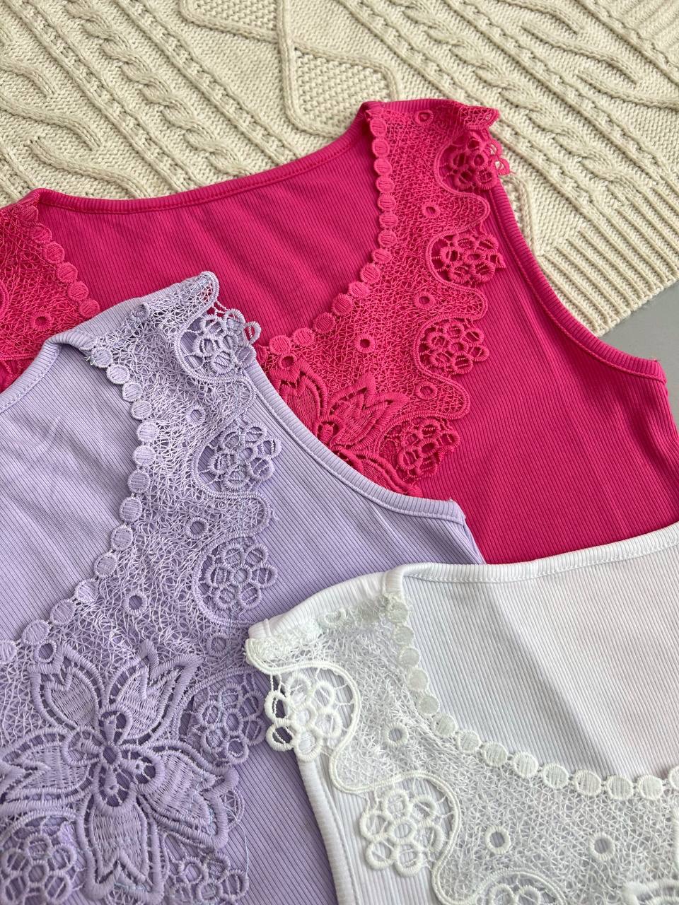 تاپ کبریتی یقه دانتل کد 3819