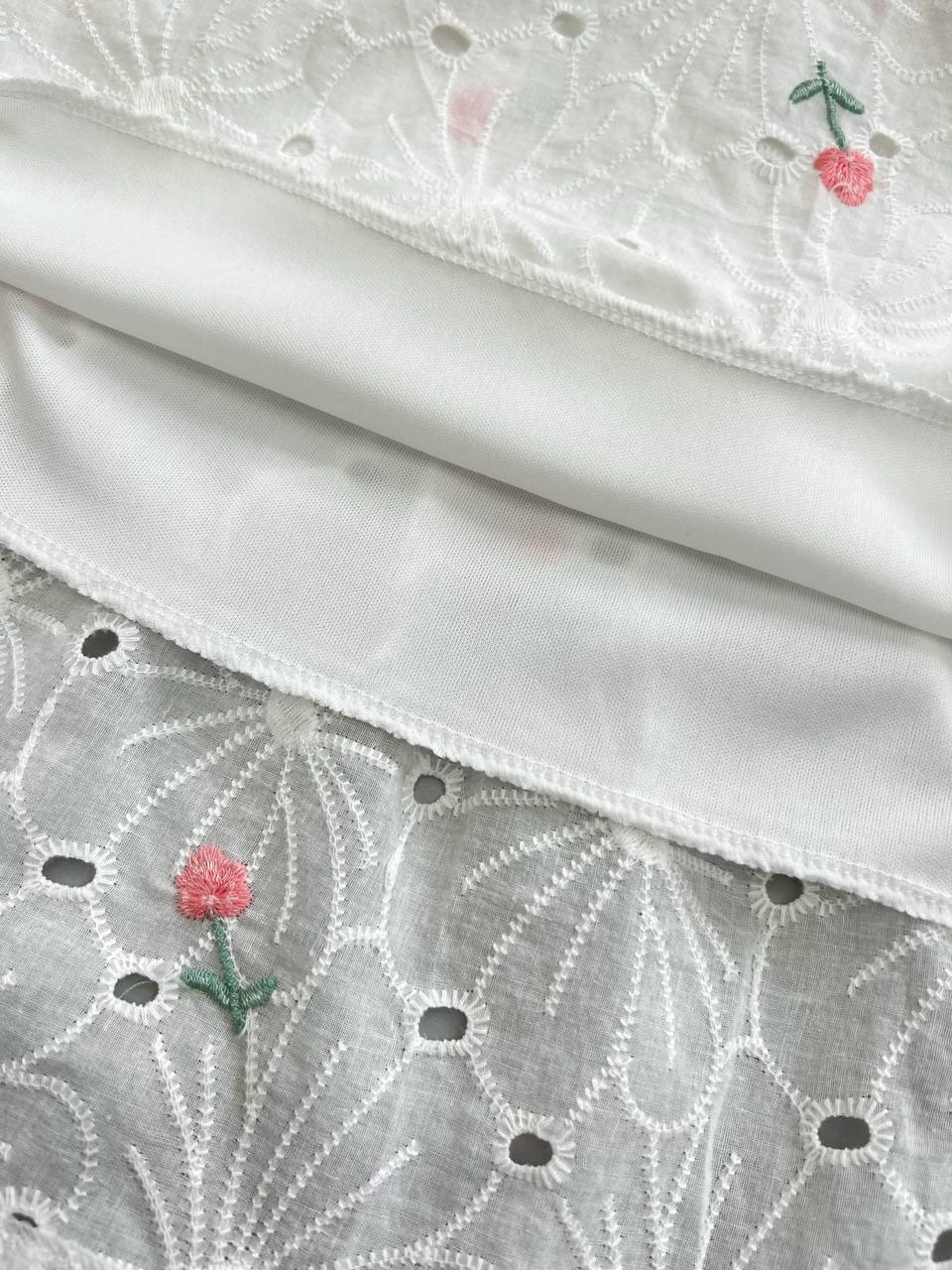 دامن خامه دوزی سه چین کد 3821