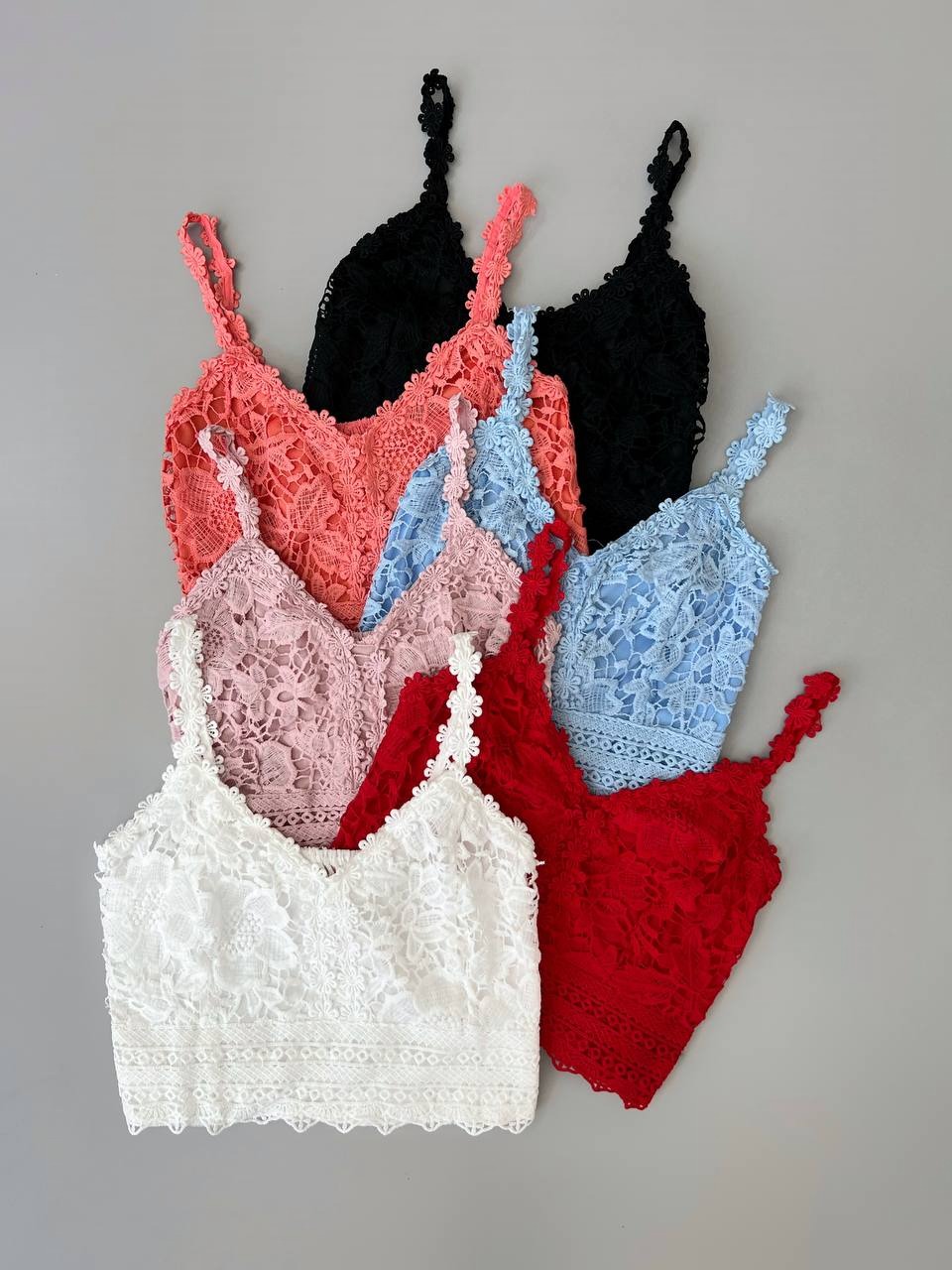 نیم تنه دانتل پشت کش کد 3827