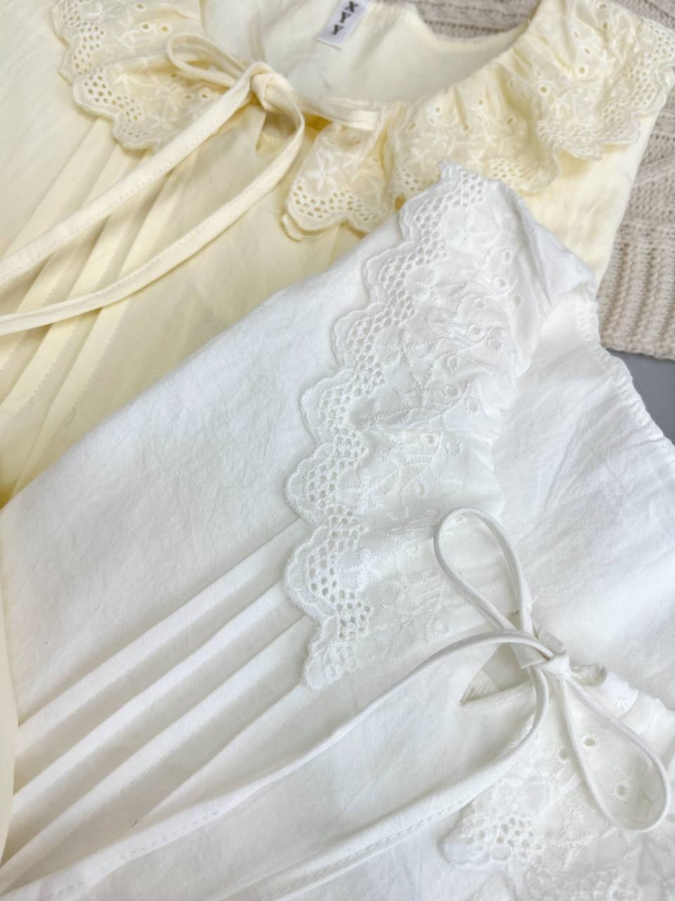 شومیز یقه خامه دوزی پاپیونی کد 3829