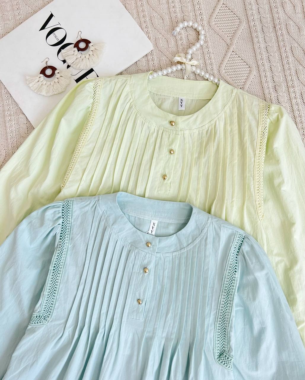 شومیز عروسکی جلو دکمه 3832