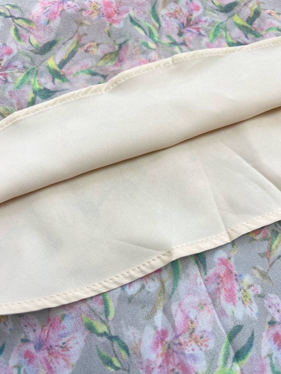 پیراهن حریر عروسکی کد 3842