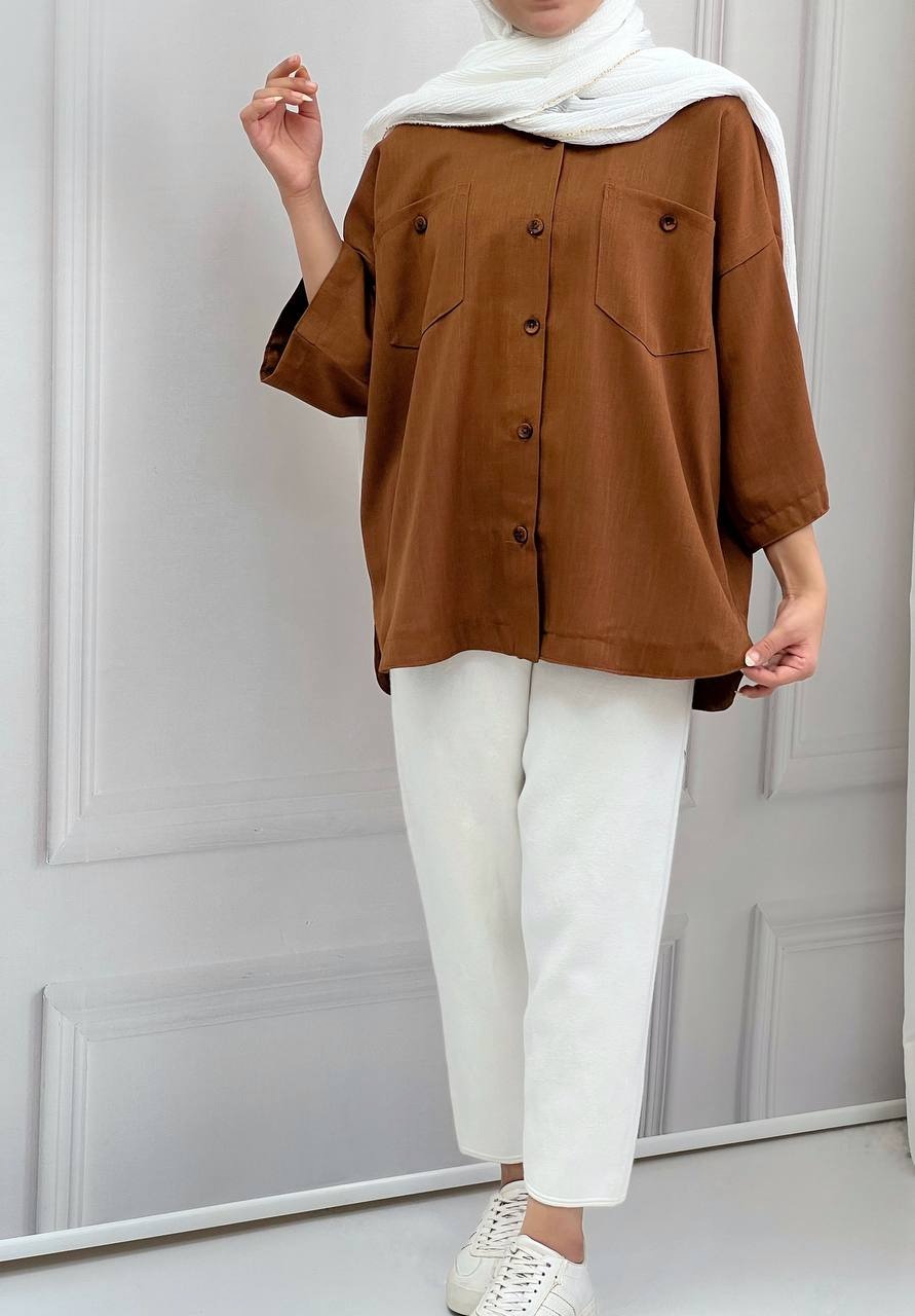 شومیز شانتون نخ تایوان کد 3848