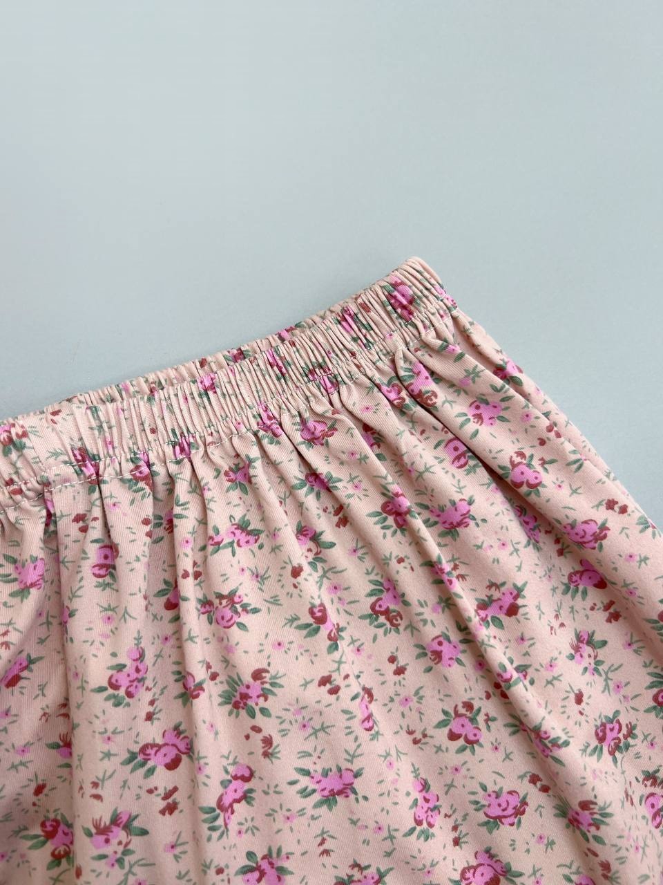 ست تاپ و شورتک گلگلی کد 3852