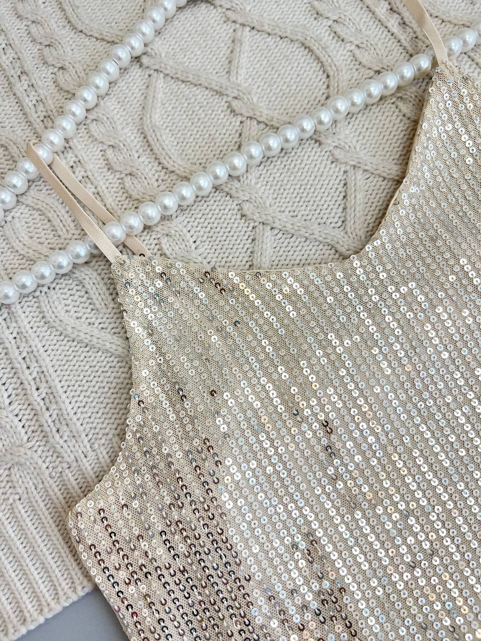 تاپ پولکی آستردار کد 3854