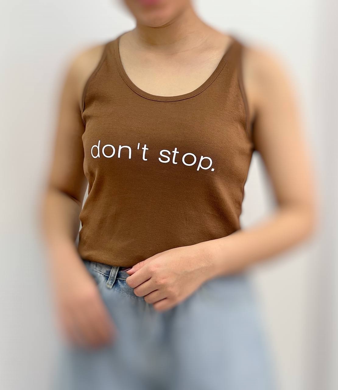 تاپ نخ و پنبه dont stop کد3856