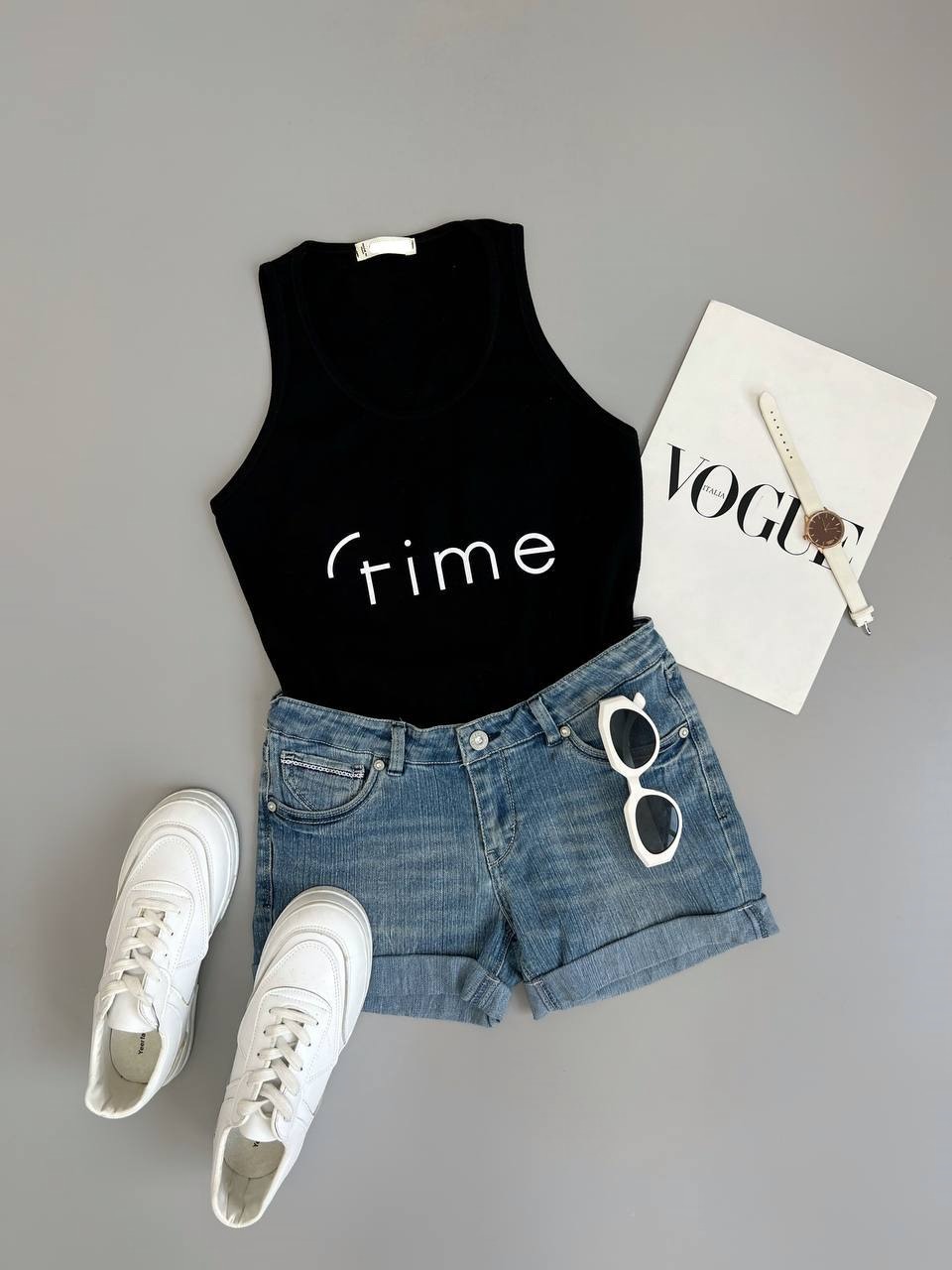 تاپ مشکی دو مدل کد 3871