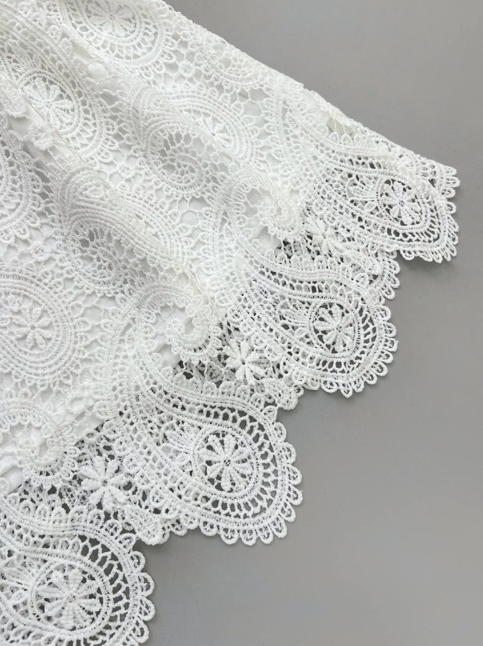 تونیک تمام دانتل آستردار کد 3881