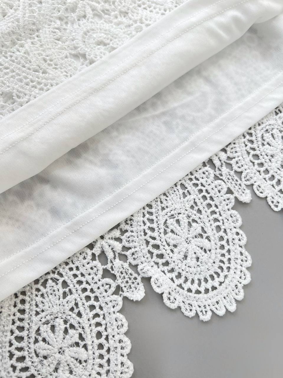 تونیک تمام دانتل آستردار کد 3881