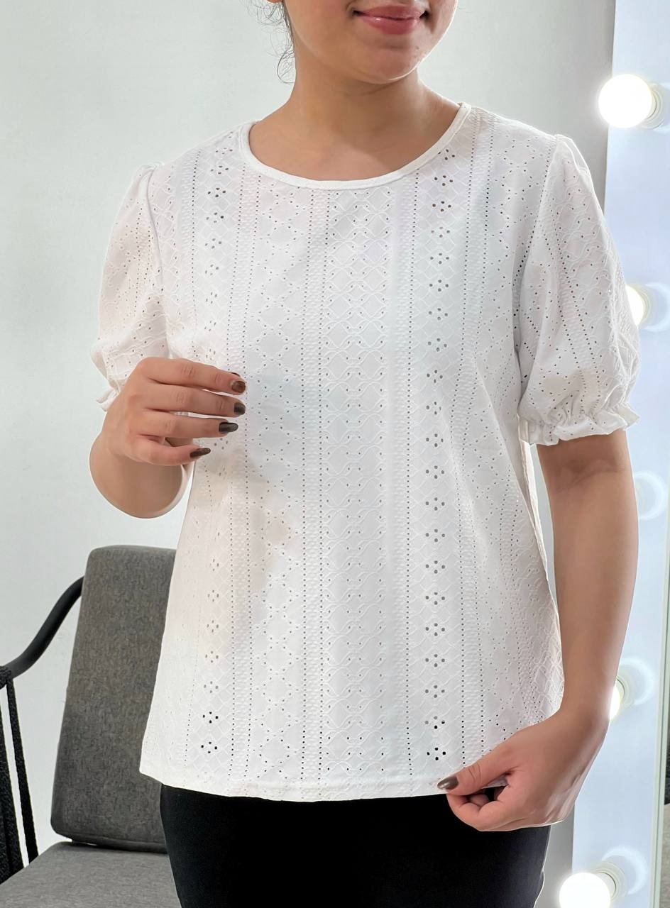 شومیز مراکشی آستین پف کد 3888