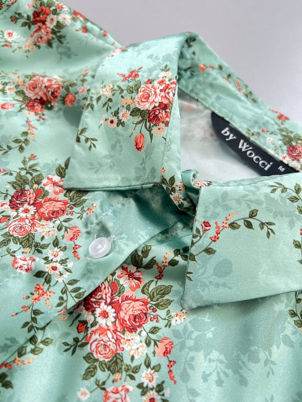 شومیز گل ریز ترک کد 3893