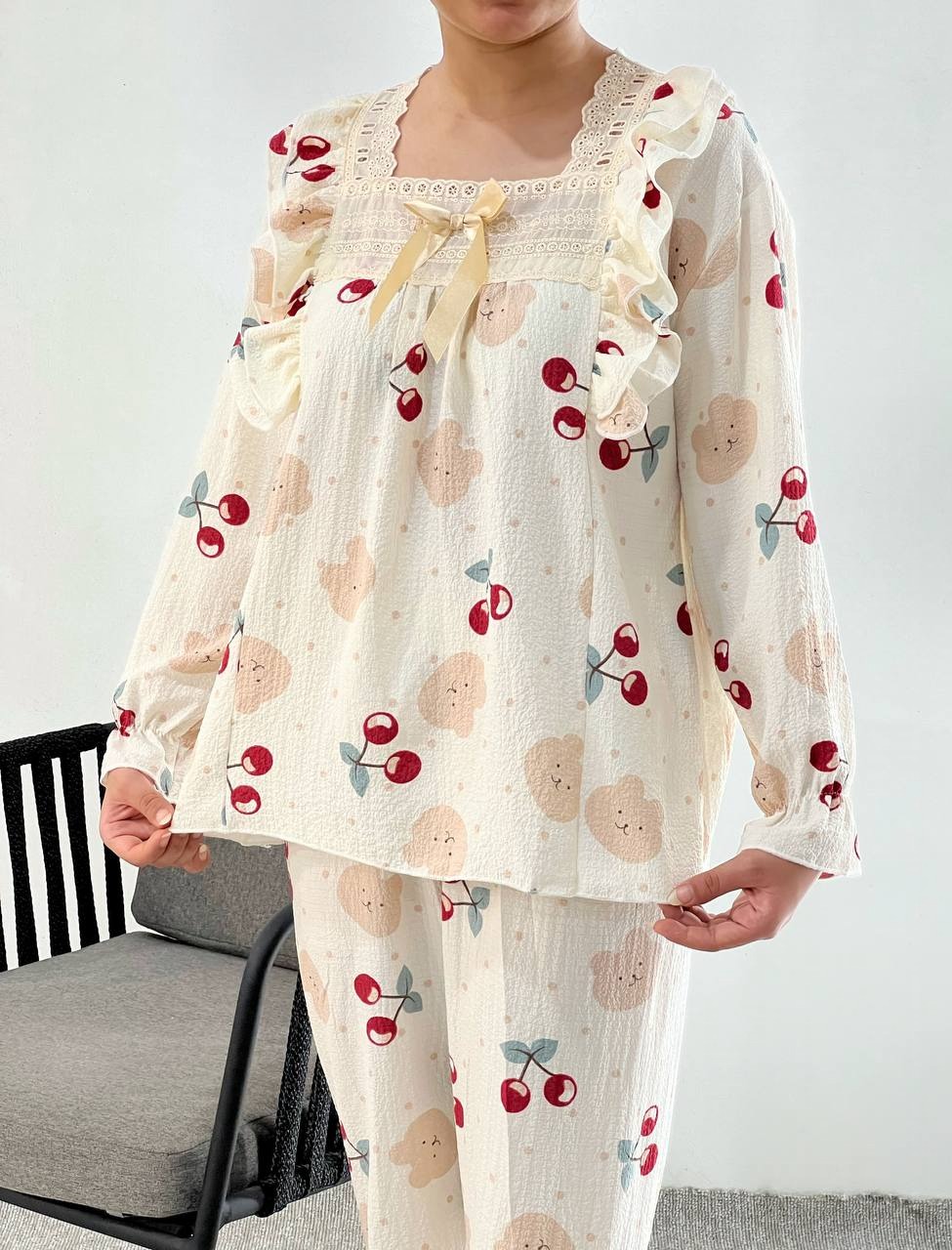 ست پیراهن و شلوار عروسکی کد 3898