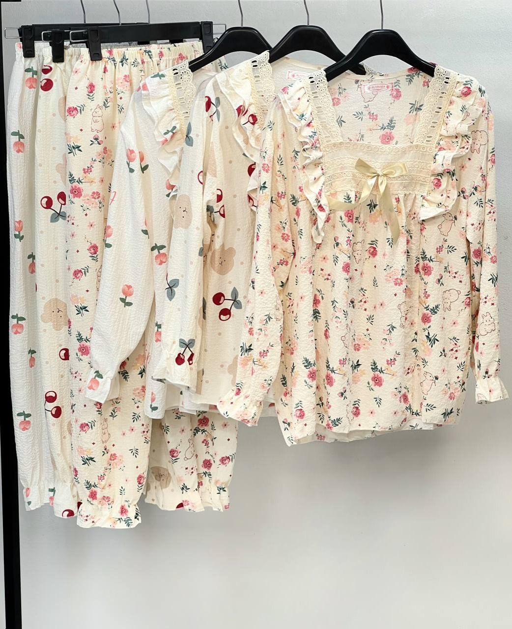 ست پیراهن و شلوار عروسکی کد 3898